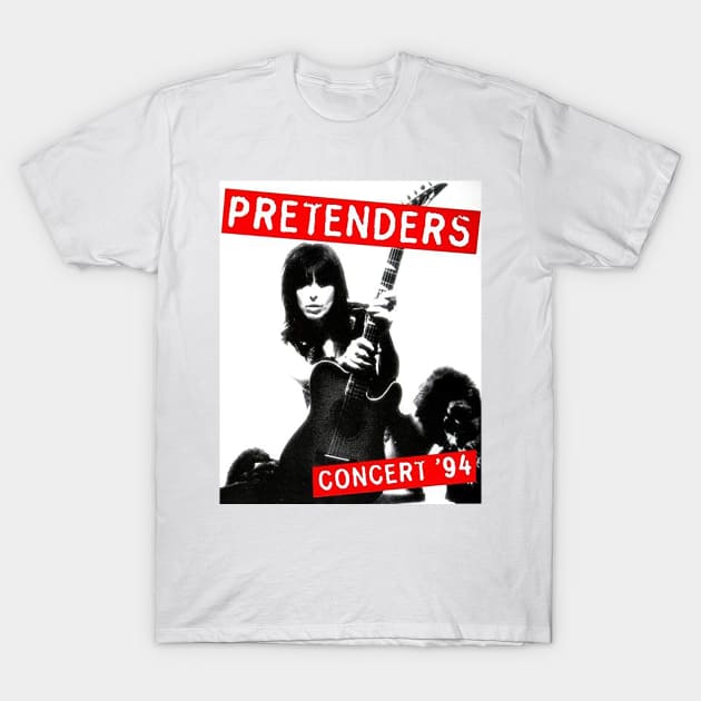 Pretenders Concert '94 T-Shirt by RobinBegins